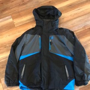 EUC boys free country winter jacket. Size L 14/16